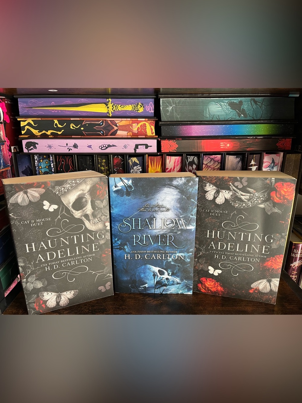 H.D. Carlton's Haunting & Hunting Adeline and Shallow River Book Bundle New